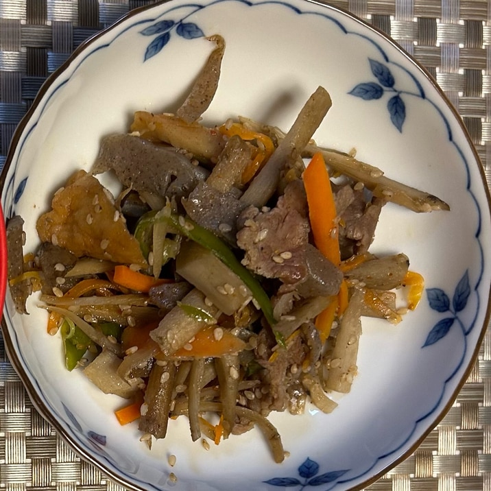 ご飯が進む!きんぴらごぼう